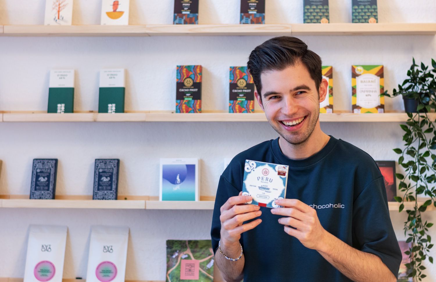„Mr. Chocoholic“ Marc Rodrigues ist ein absoluter Experte, wenn es um das Thema Schokolade geht.